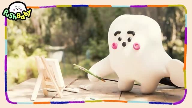 Everyday Life Of PushPush  Musical Instrument  Puppet  PushBaby Official