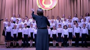 1.1. Муз. А. Пахмутовой, сл. Н. Добронравова - «Запевала звёздных дорог». Исп. сводный хор 3-4 кл.