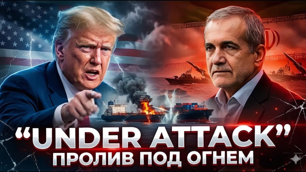 «Иран открыл огонь — Хормуз снова закрыт. Война началась»