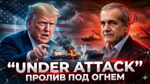 «Иран открыл огонь — Хормуз снова закрыт. Война началась»