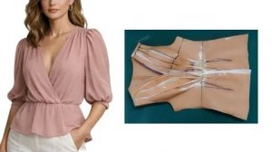 Моделирование блузки