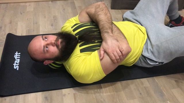 МФР шеи на мяче