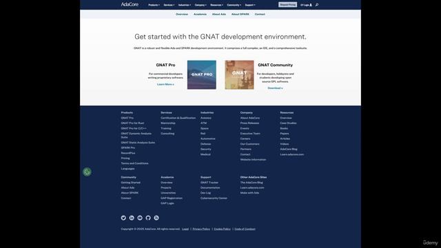 2 - Setting Up The Development Environment GNAT Studio GNAT Compiler Etc