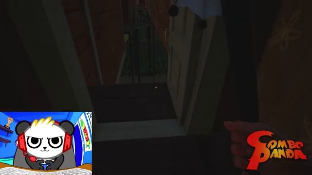 Hello Neighbor Ep. 4 BASEMENT UNLOCKED Let's Play With Combo Panda