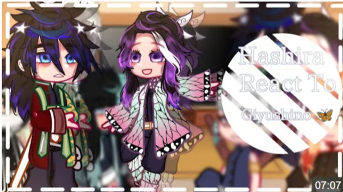 🦋 • Hashira React To Giyushino • 🌊 [] 🌊 Giyushino 🦋 [] Kny [] Demon Slayer 💤 []