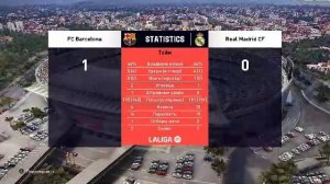 Барселона - Реал Мадрид PES