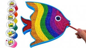 УДОВЛЕТВОРЯЮЩЕЕ ВИДЕО | КАК СДЕЛАТЬ РАДУЖНУЮ РЫБУ И СЛАЙМ РЕЗКА ИГРУШЕК ASMR 💕