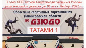 Т.1 I этап XIII летней Спартакиады учащихся России среди юношей и девушек до 18 лет.