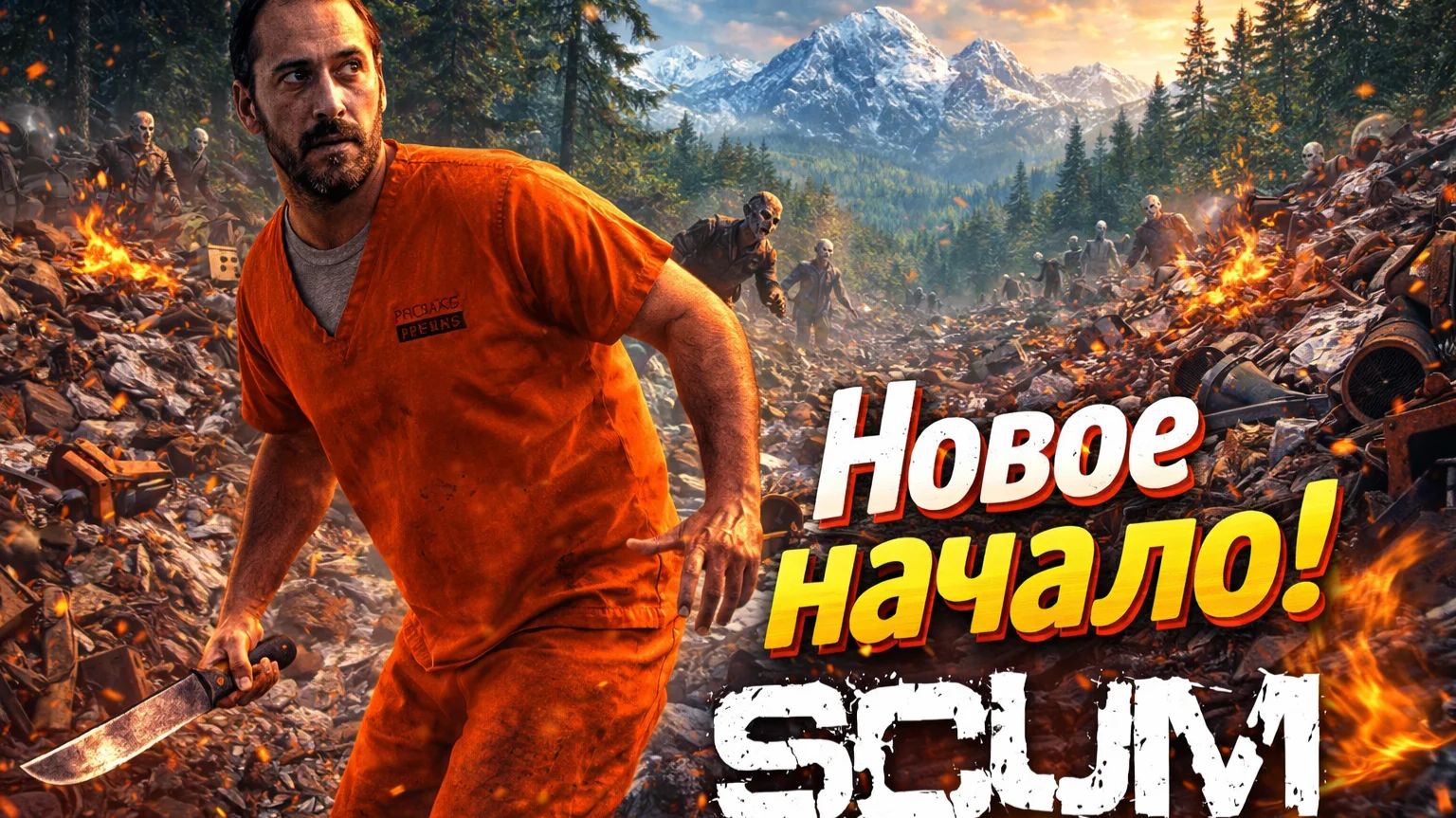 SCUM - 1.1.1 ПРОПАЛИ ВСЕ СОХРАНЕНИЯ - НАЧИНАЮ ЗАНОВО!