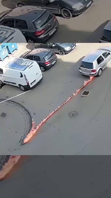 Парковка с огоньком!