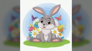 "Зайчики и лисичка"- песенка- игра .