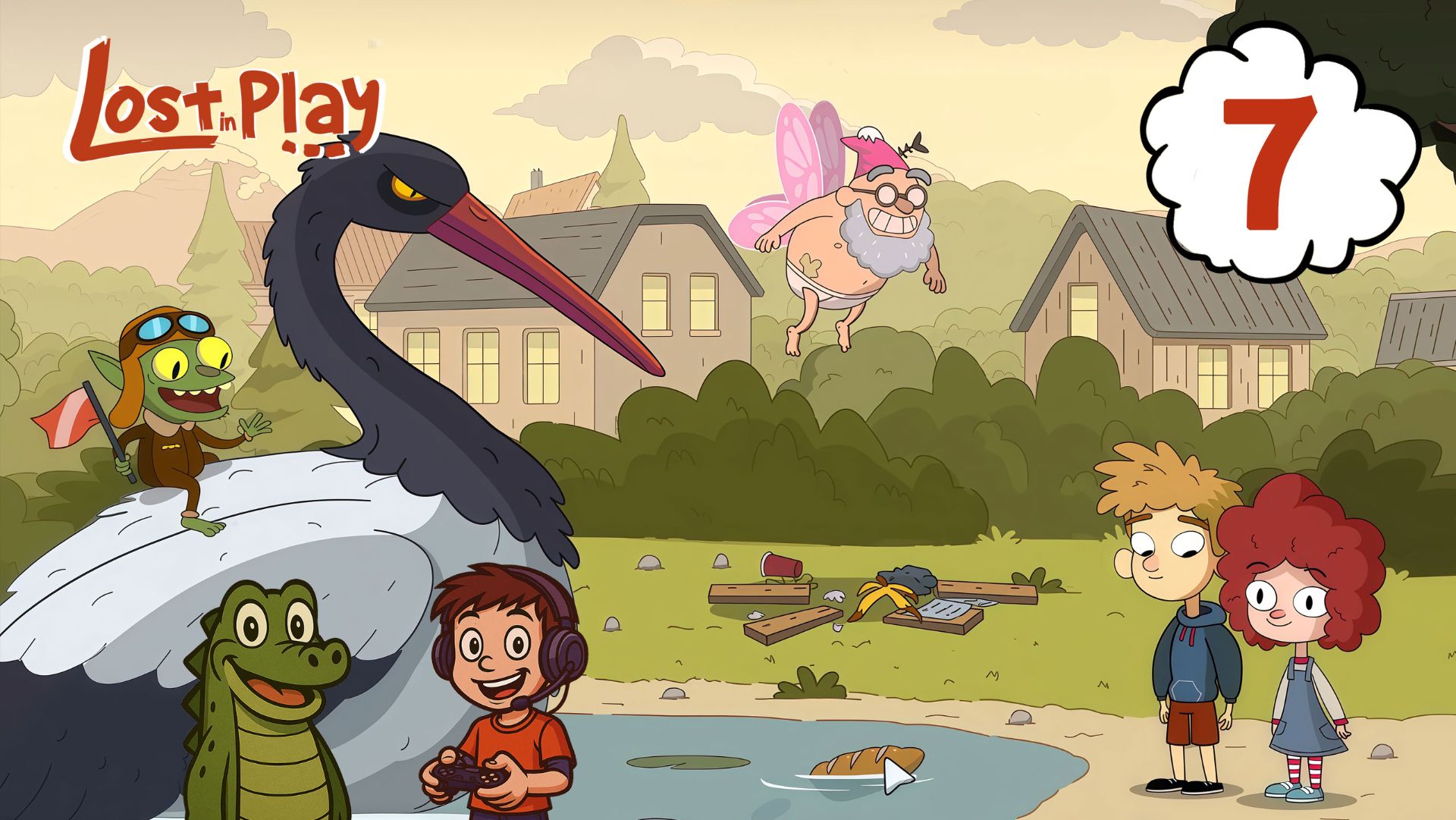 Lost In Play Прохождение 7 уровня   Утиный апокалипсис