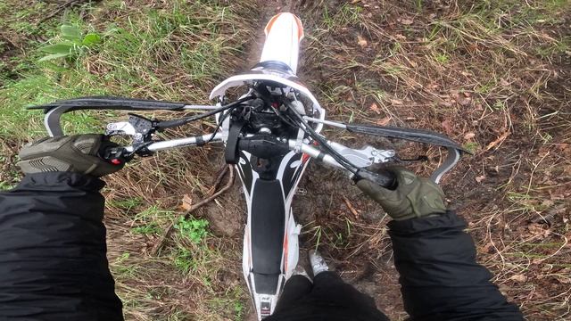 Мокрая эндуро покатушка