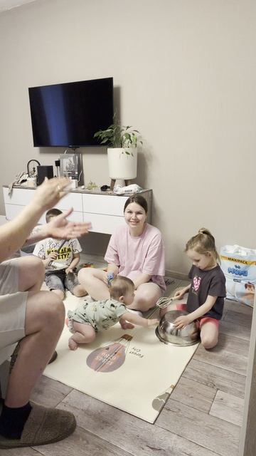 Игра «Дружный оркестр» с родителями (играют взрослые)