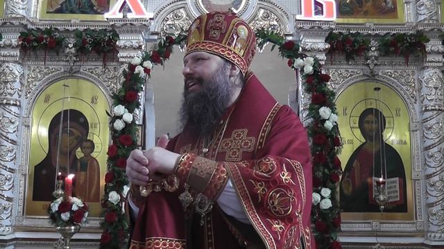 19.04.26 Слово епископа Гавриила в храме Казанской иконы Божией Матери г. Набережные Челны