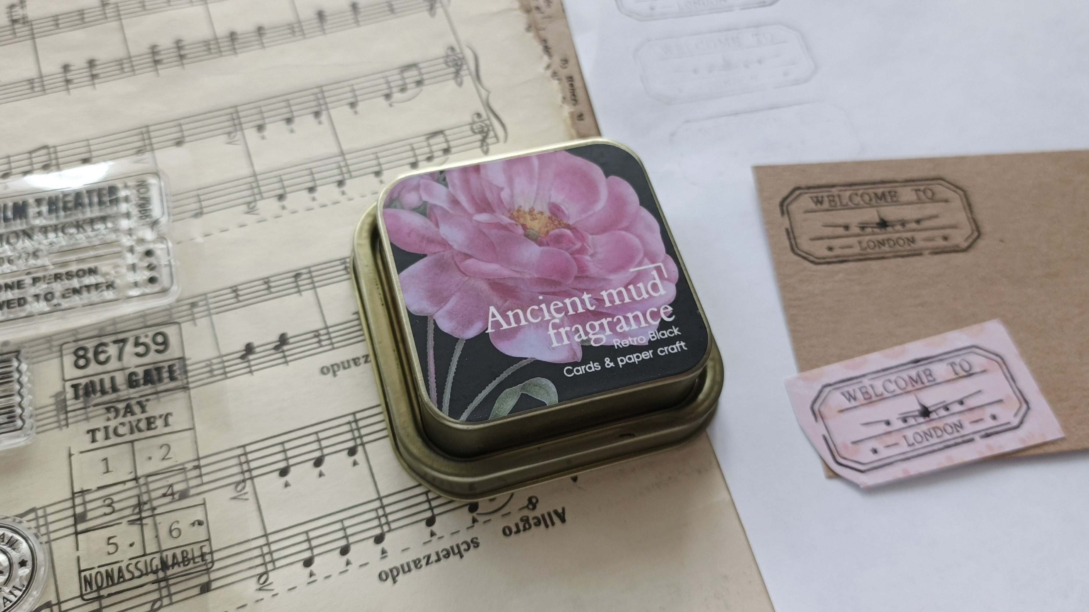 Обзор чернильной подушки с Алиэкспресс