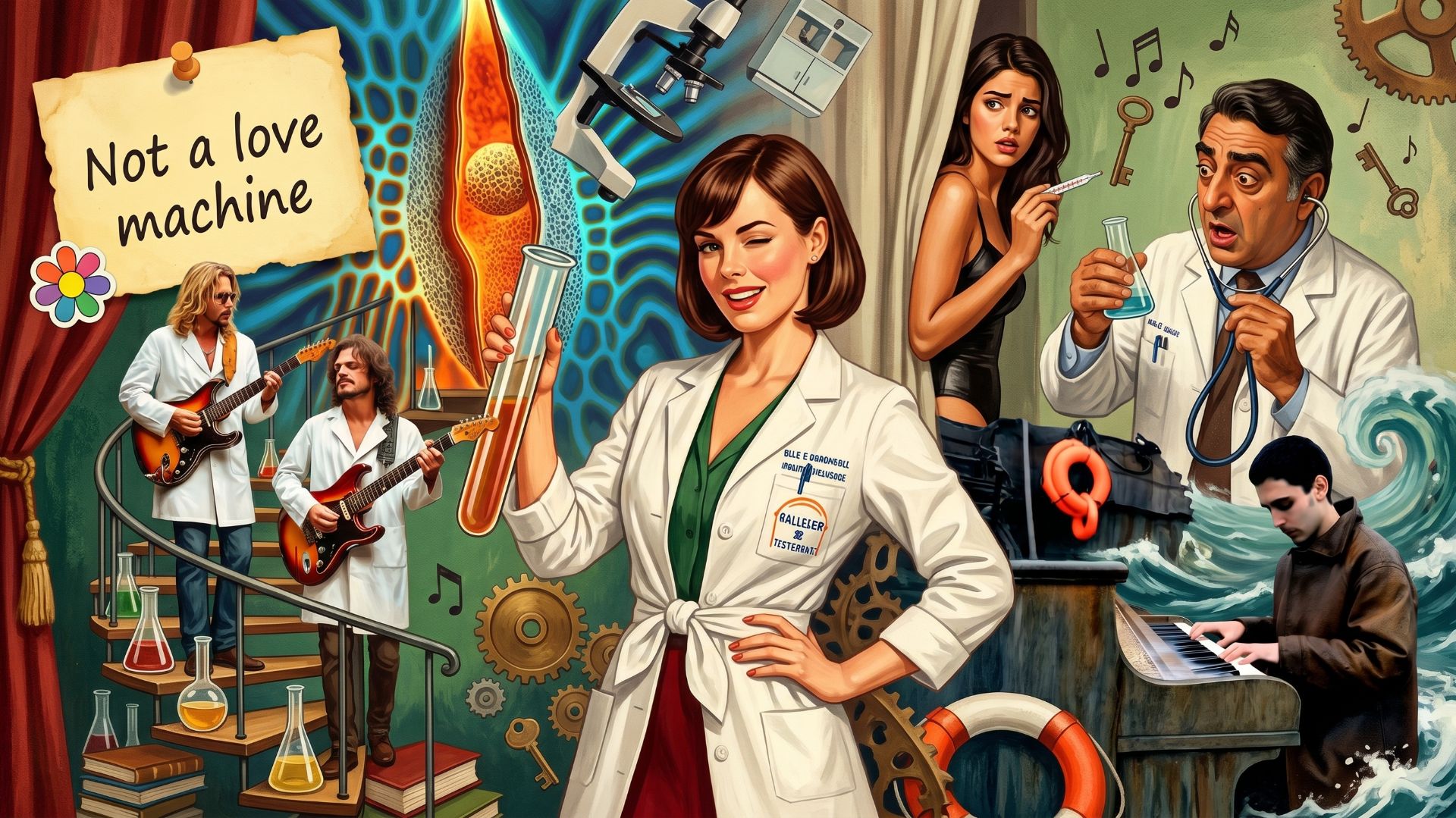 Я не машина для любви | 5 AI-generated музыкальных новелл об отношениях и неурядицах