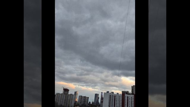 Закат в Москве