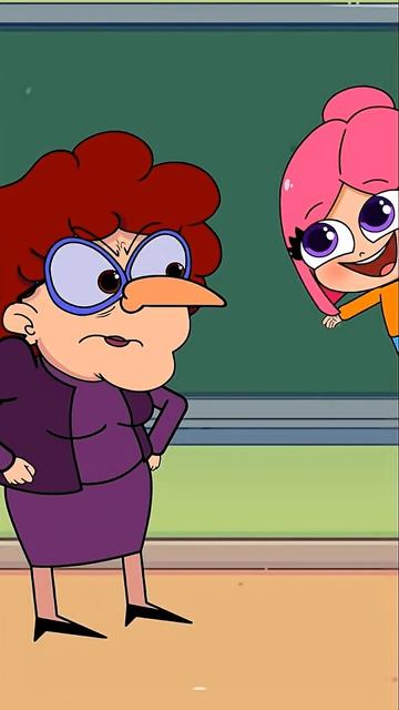 НАГОВОРИЛА ЛИШНЕГО УЧИТЕЛЮ #луана #мультик #анимация