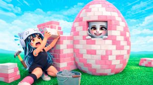 Строю дом, чтобы выжить от Бреинротов и зомби