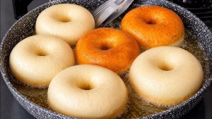 МУКА + КИПЯТОК❗️ Пончики «Пустышки» которые не впитывают масло и тают во рту! Турчанка научила