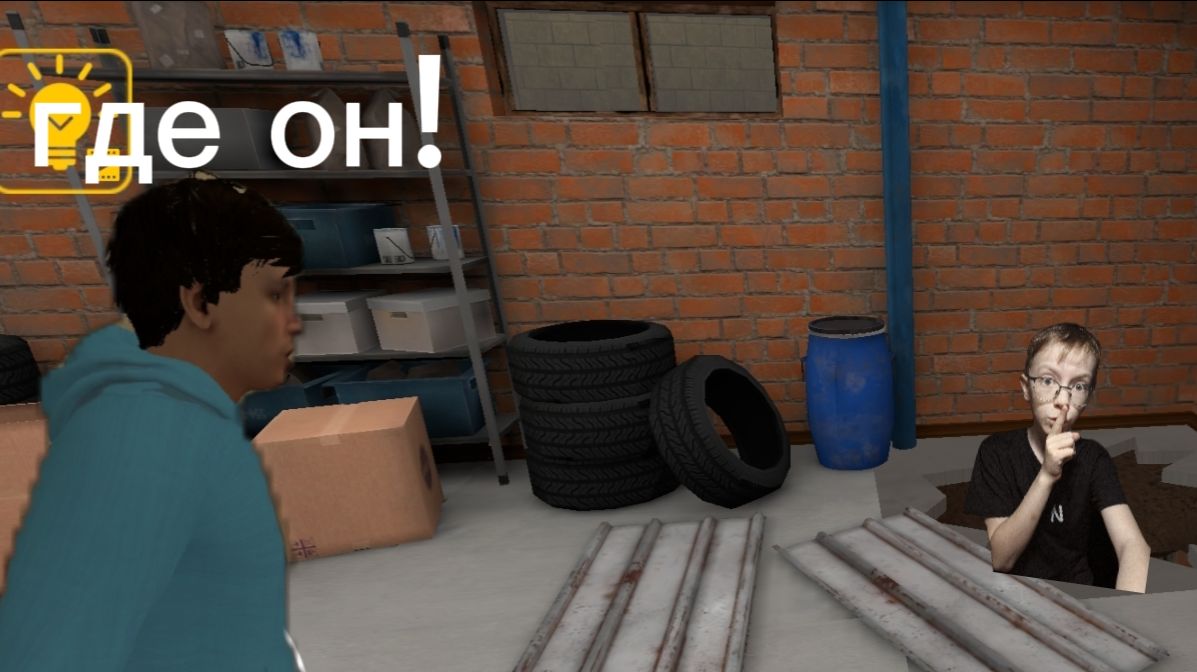 Побег от блогера через секретный подвал🤫 (наконец-то вышло)