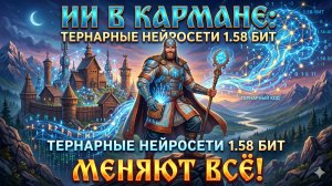 🚀 ИИ в кармане: Тернарные нейросети 1.58 бит меняют всё #llM #нейросети #localllM #обзорнейросетей