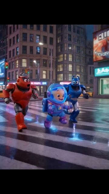 Роботы учат Мультизора переходить дорогу… но всё пошло не так 😱