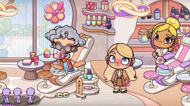 Все секреты маникюрного салона в аватар ворлд 💅🏼//Awatar World//