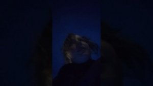 я и Вика вечером