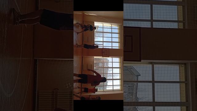 Пионер бол с моим классом.