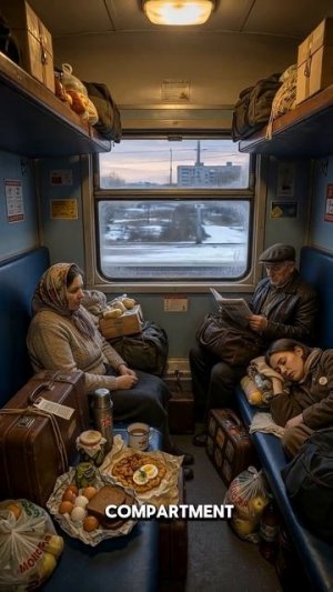 Как я в СССР ехал в отпуск с чемоданом, курицей в фольге и варёными яйцами. Реальная история