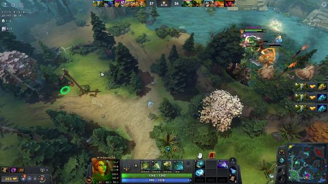 Дота2 #125 Тащим за Врку хоть я и поддержка