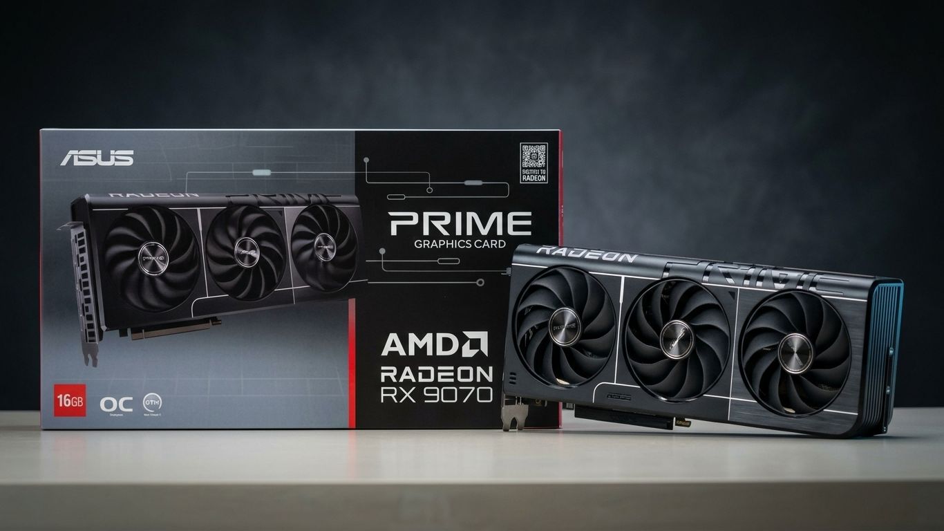 Народные 16 Гбайт видеопамяти : обзор видеокарты ASUS Radeon RX 9070 PRIME OC