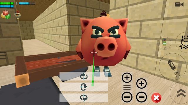 Свин пошол к кросси чтобы отомстить!, за-то что кросси его исключил.!!!