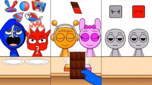 СПРУНКИ мультфильмы! Мультфильм про СПРУНКИ! Sprunki incredibox!