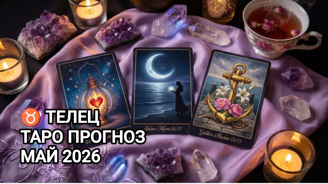  ТЕЛЕЦ  ТАРО ПРОГНОЗ МАЙ 2026