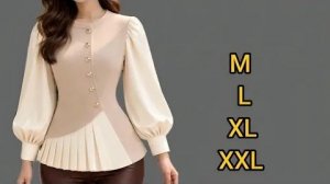 Моделирование блузки.