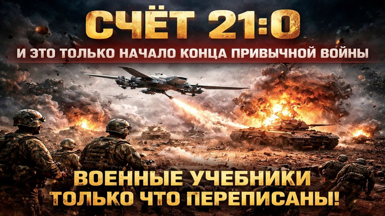 ВОЙНА БЕЗ ЛЮДЕЙ - УЖЕ РЕАЛЬНОСТЬ. Дешевый дрон убил стратегию и поставил крест на больших армиях!