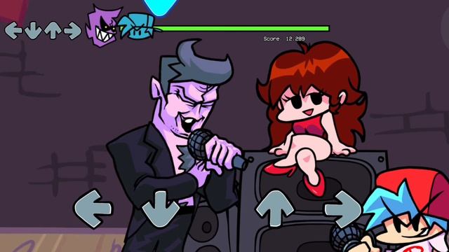 прошел на эр сегодня утром в игре FNF