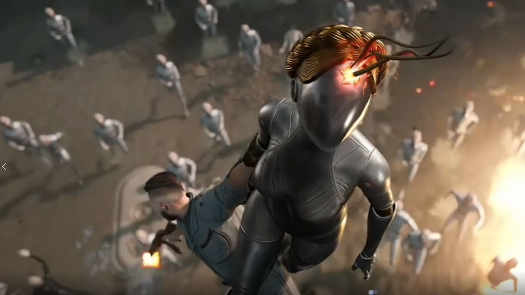 Первая и Мощнейшая Битва - атомик харт - Дополнение - «Кровь на Хрустале» -- Atomic Heart кат-сцена