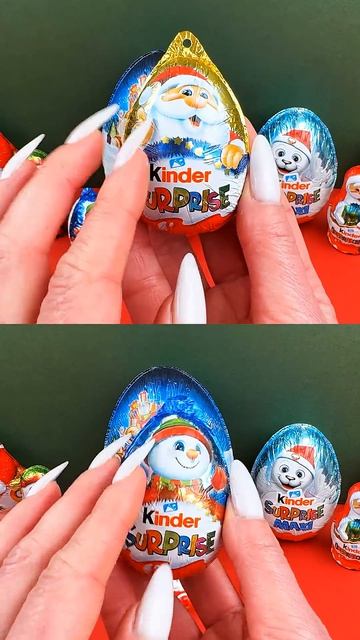 Гигантские Киндеры 🎄 Открываем все! 😱🎁