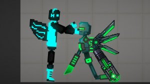 мелоны vs роботов (2 серия новый мелон)