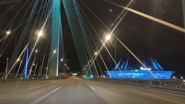 Ночь на ЗСД. Газпром Арена. Газпром кукуруза.