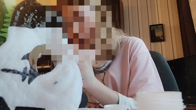 я покрасила маску красками спустя 1.000 лет :3