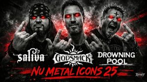 Godsmack, Saliva & Drowning Pool Inspired Mix  Nu Metal Icons (Vol 25)