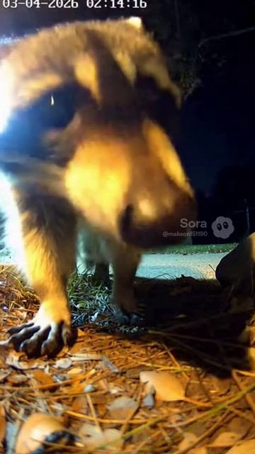 Енот #sora #ии #енот #funny #ночь #юмор #прикол #угар #смех #cute