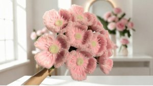 МАКИ ИЗ СИНЕЛЬНОЙ ПРОВОЛОКИ