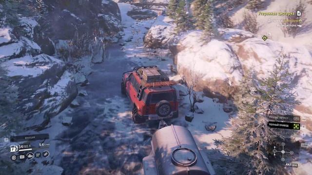 SnowRunner Едем в экспедицию на Land Rover 110