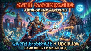 🚀 Магия самоисцеления: Автономные AI агенты сами пишут и чинят код #llM #localllM #обзорнейросетей